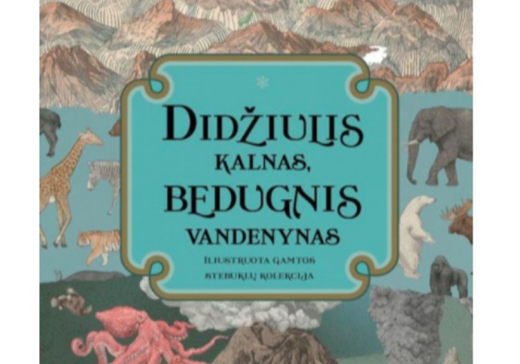 Knygą "Didžiulis kalnas, bedugnis vandenynas" dovanojame...