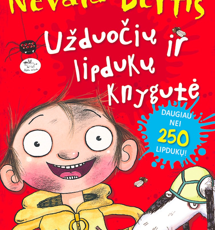 Laimėkite užduočių ir lipdukų knygutę  "Nevala Bertis"