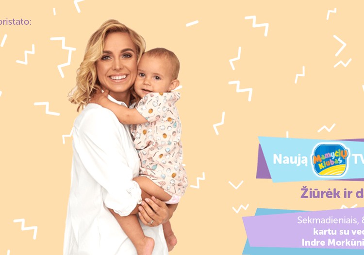Naujas TV laidos "Mamyčių klubas" sezonas startuoja rugsėjo 10 d.