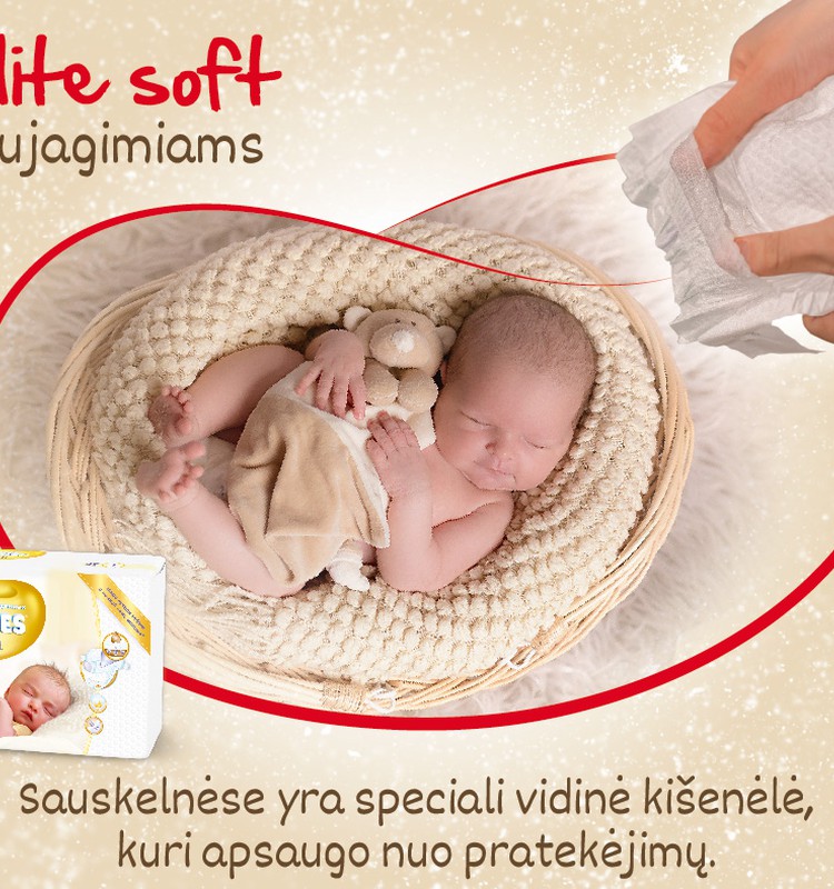 Kas padeda kūdikiui išlikti sausam?