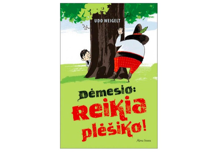 Kas laimi knygą "Dėmesio: reikia plėšiko!"