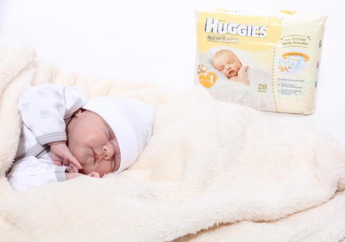 Sauskelnės naujagimiams Huggies® Newborn suteikia pačią švelniausią apsaugą!