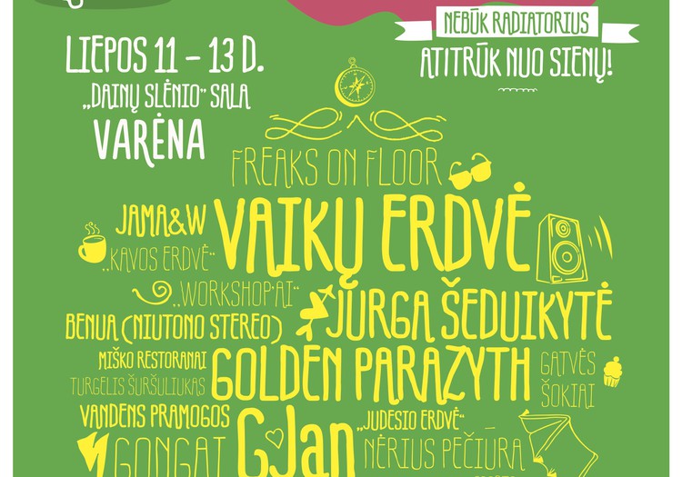 Festivalis šeimai "Varom!" - be alkoholio!