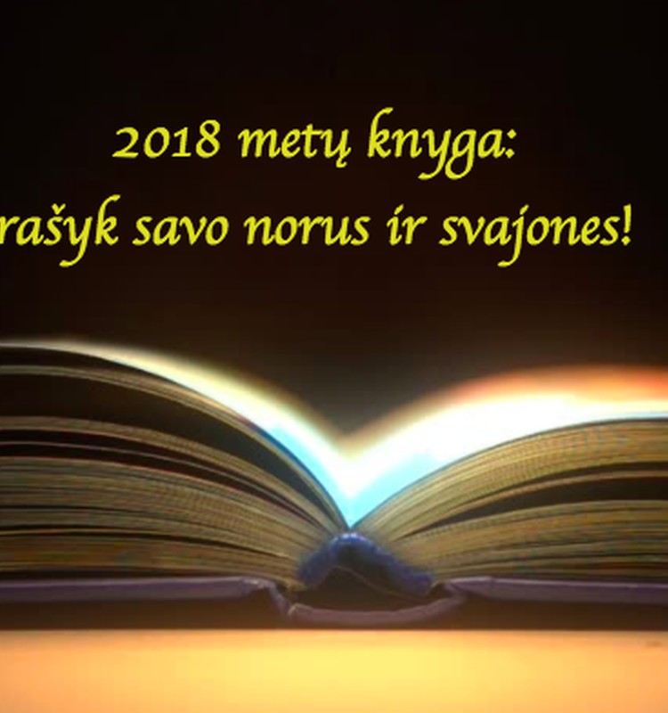 Užrašykime savo svajones ir palinkėjimus 2018 metais!