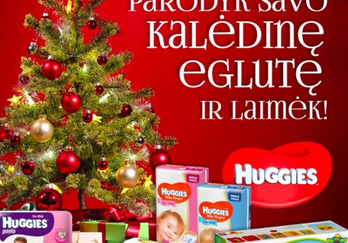 Laimėk Lego DUPLO konstruktorių, o draugui padovanok bet kurį Huggies® produktą!