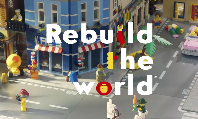 LEGO kviečia vaikus sukurti pasaulį iš naujo
