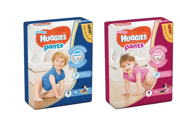 HUGGIES PANTS sauskelnes-kelnaites išbandys: sąrašas