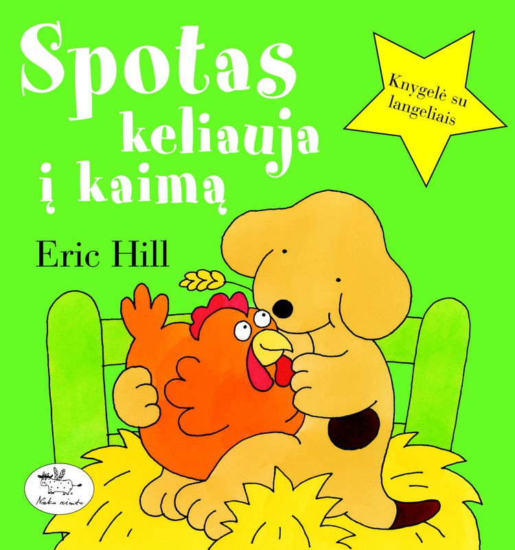 Laimėk ką tik išleistą knygutę patiems mažiausiems "Spotas keliauja į kaimą"