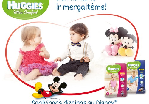 Spalvingi Disney® paveikslėliai pradžiugins mūsų mažuosius čempionus ir princeses