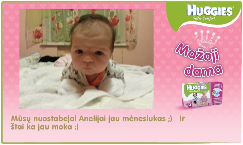 Anelija 1mėn.