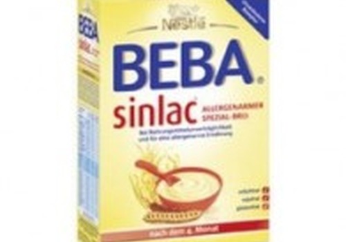 Nestlé BEBA Sinlac košė: kiek kainuoja ir kur įsigyti