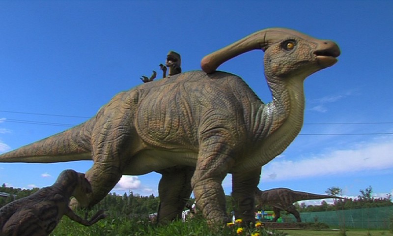 Ar lankėtės dinozaurų parke šalia Vilniaus?