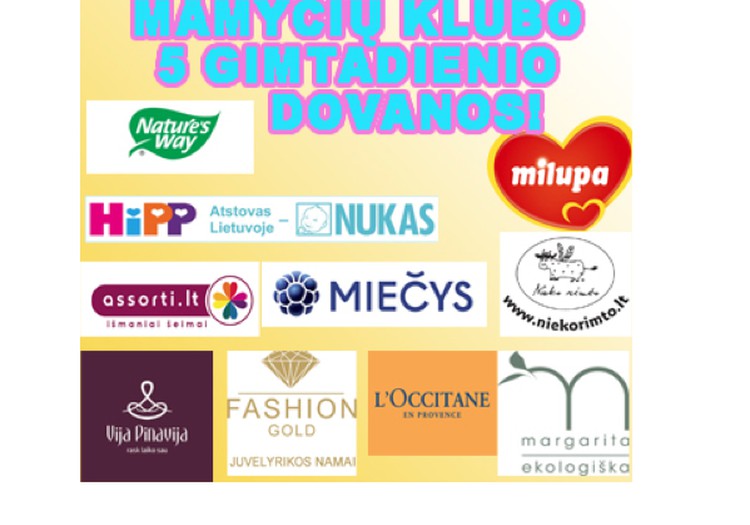 MK gimtadienis: ateik ir gauk dovanų už daugiau nei 100 Lt!