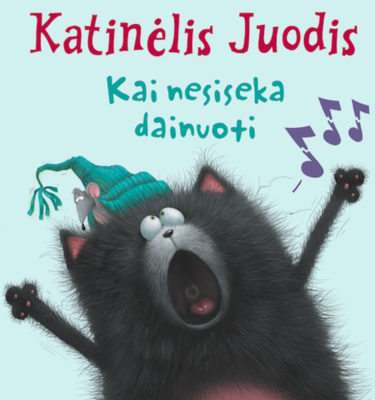 Laimėkite "Katinėlis Juodis. Kai nesiseka dainuoti"