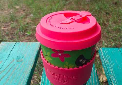 Nuo šiol su manim kava - "Ecoffee cup" puodelyje