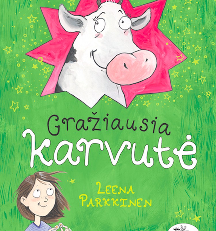 Laimėk vaikui knygą "Gražiausia karvutė"!