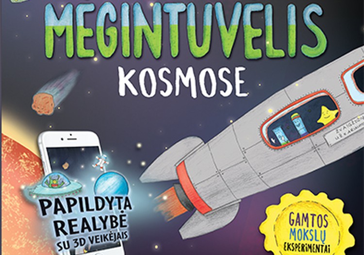 „Mėgintuvėlis kosmose“ - ne tik eksperimentai, bet ir papildyta realybė 