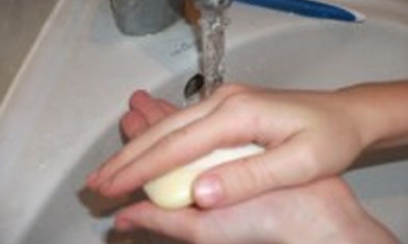 Gripo išvengti galima plaunant rankas