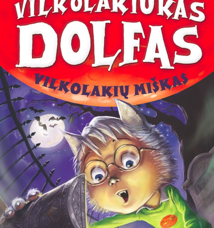 Nuotykių kupiną knygą "Vilkolakiukas Dolfas. Vilkolakių miškas" laimi...