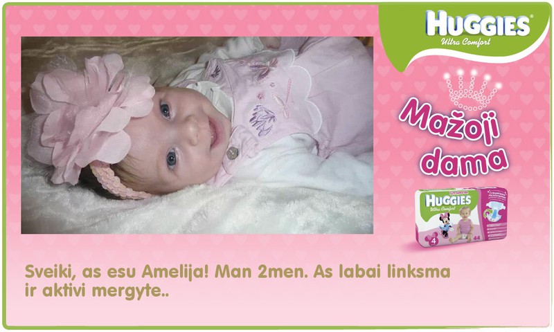 mano mazoji kovotoja Amelija