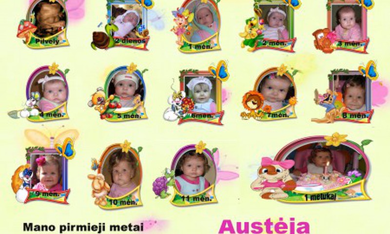 Pirmieji Austėjos metai