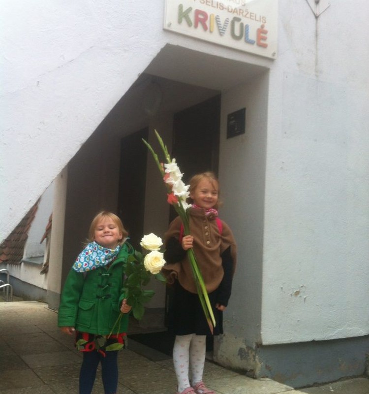 Smiltės ir Eleonoros rugsėjo 1-oji!