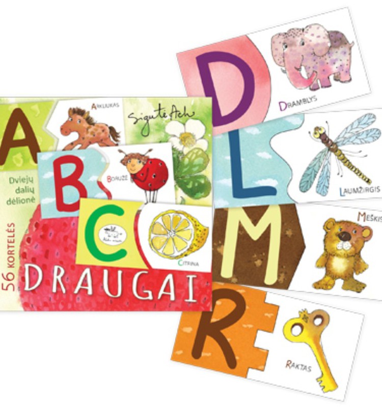 Kas laimi dėlionę "ABC draugai"?