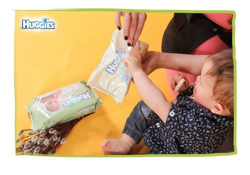 Drėgnos servetėlės Huggies® - šį pavasarį pagalbininkas Nr.1 