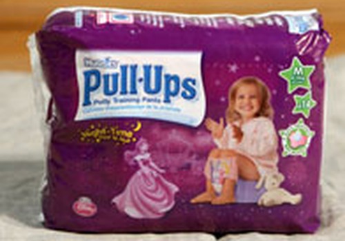 Kaip ilgai jūsų vaikučiai naudojo sauskelnes Pull-Ups, skirtas nakčiai?