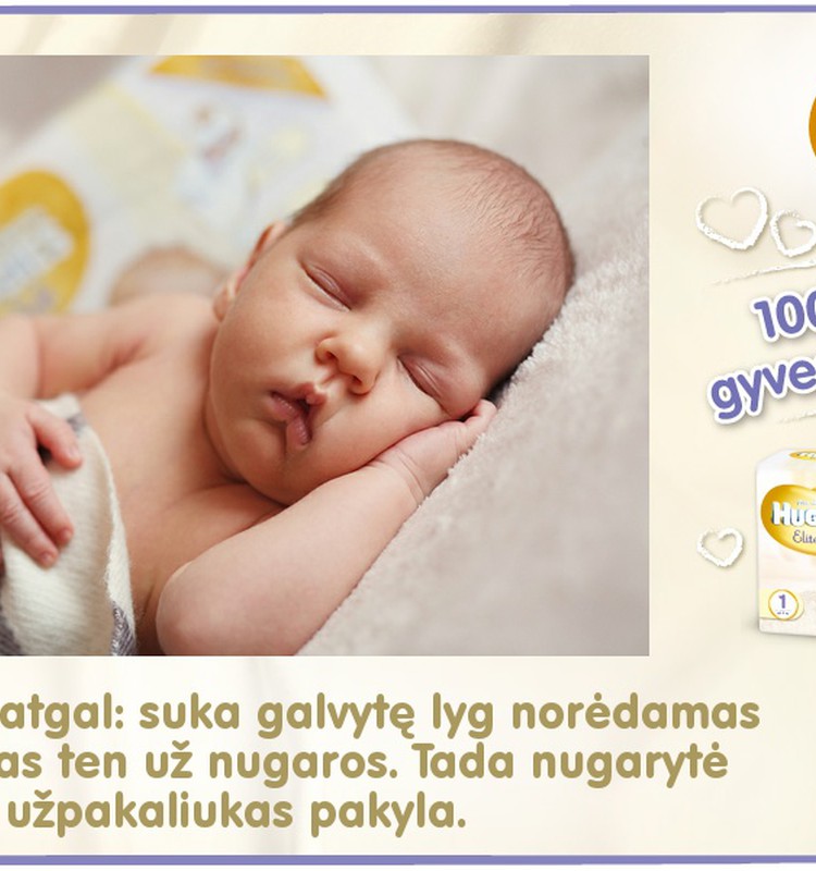  Mažylis auga kartu su Huggies® Elite Soft: 24 diena