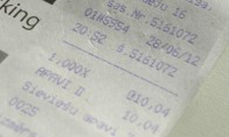 Ar saugote pirkinių čekius?