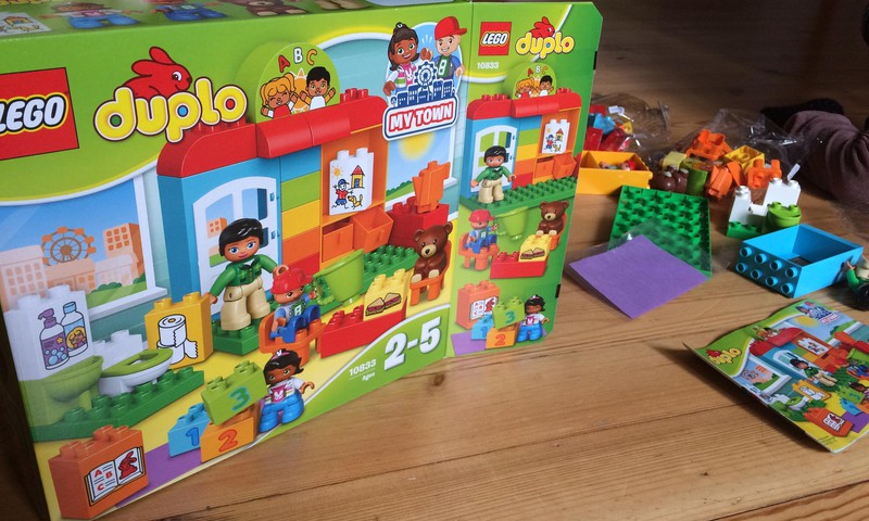 Dėkojame už „Vaikų darželį“ iš Lego duplo