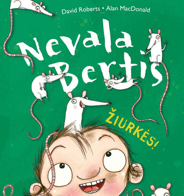 Knyga "Nevala Bertis. Žiurkės!" keliauja pas...