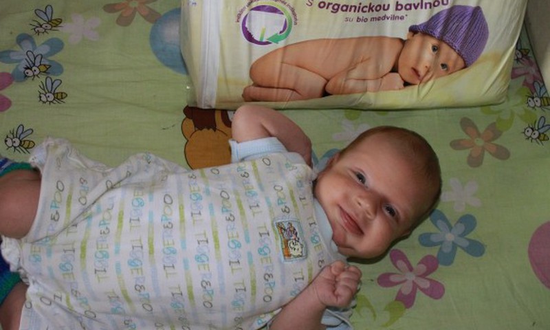 Oro vonios su Huggies Newborn