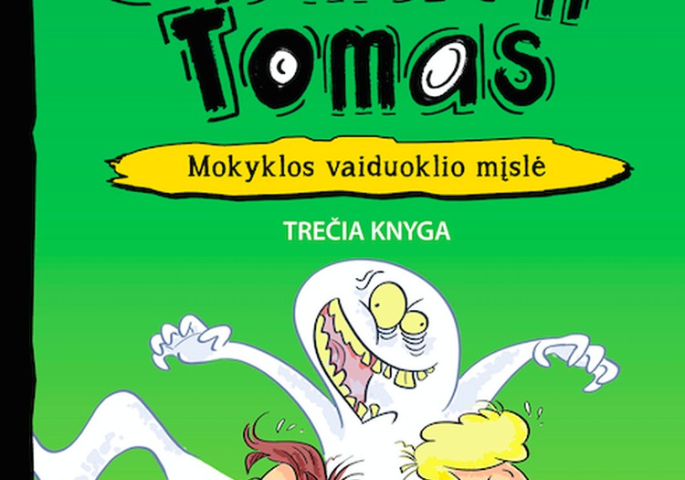 Laimėk knygą "Domas ir Tomas. Mokyklos vaiduoklio mįslė"
