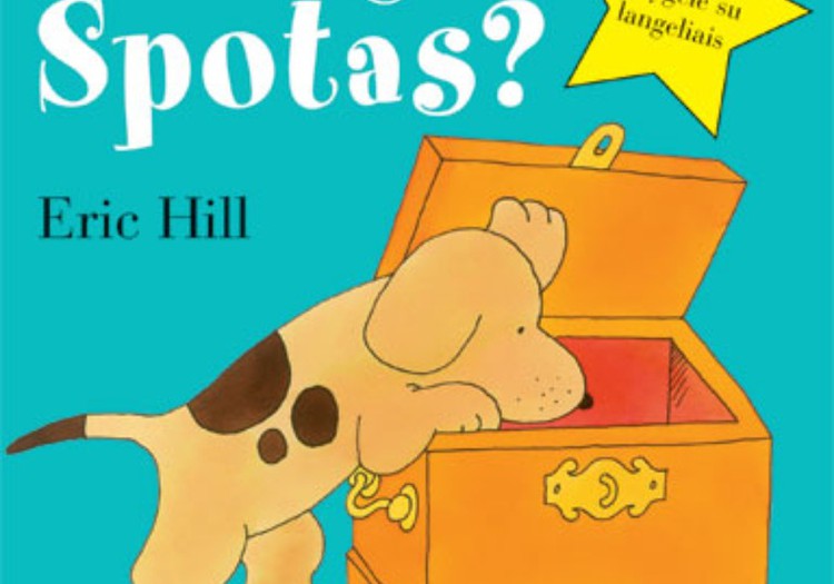 Knygelė su langeliais "Kur dingo Spotas" keliaus... 