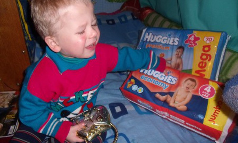 Vėl pirkome Huggies!!!