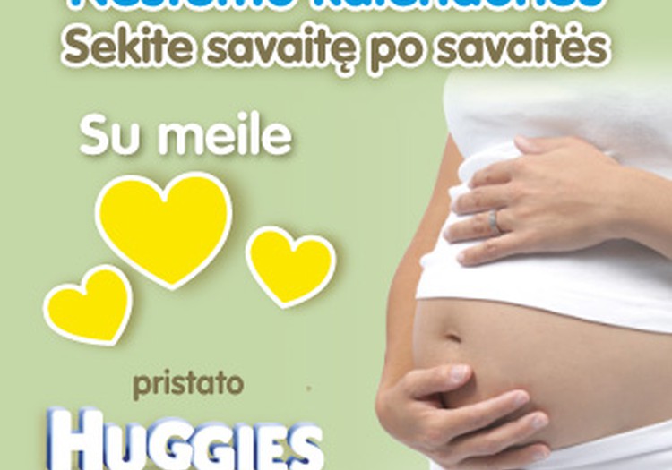 NAUJIENA! Mamyčių klubo Nėštumo kalendorius: sek savaitę po savaitės