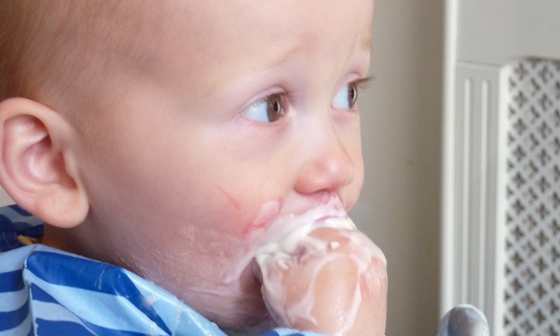 Kodėl kūdikiams pirmiau pasiūlyti jogurto nei pieno?