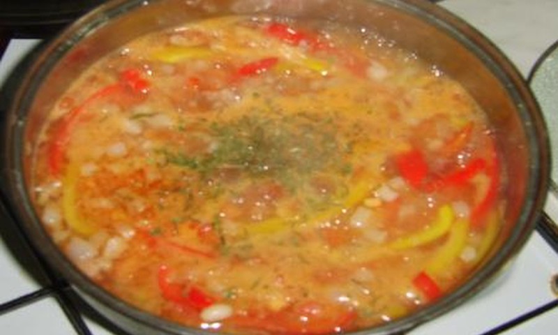 Sočioji pupelių sriuba