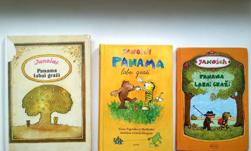 Meškiukas bibliotekoje: Pati gražiausia Panama
