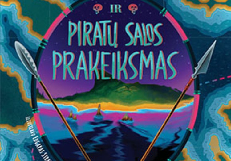 Knygą "Bobas ir piratų salos prakeiksmas" įteikiame...
