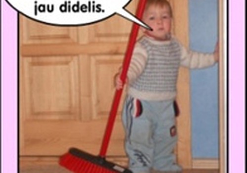 Kurkite naujus komiksus "Mano namie ir kieme – turi būti švaru!"
