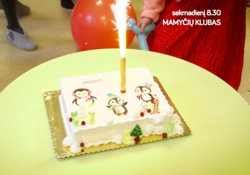 Ką matysite laidoje šį sekmadienį: kūdikio maudynių ypatumai, "gruodinukų" gimtadienis, rašytojos Monikos obuolių pyragas