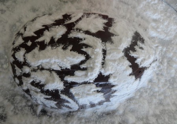 Nekeptas tortas „Velykinis margutis sniege“