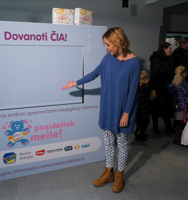 VIDEO: Akcija "Pasidalink meile" - atnešk išaugtų kūdikio daiktelių!
