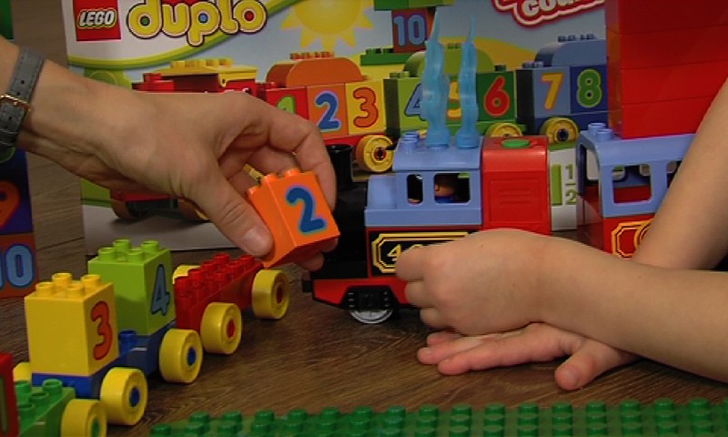 Kaip kaladėlės gali išmokyti skaičiuoti?