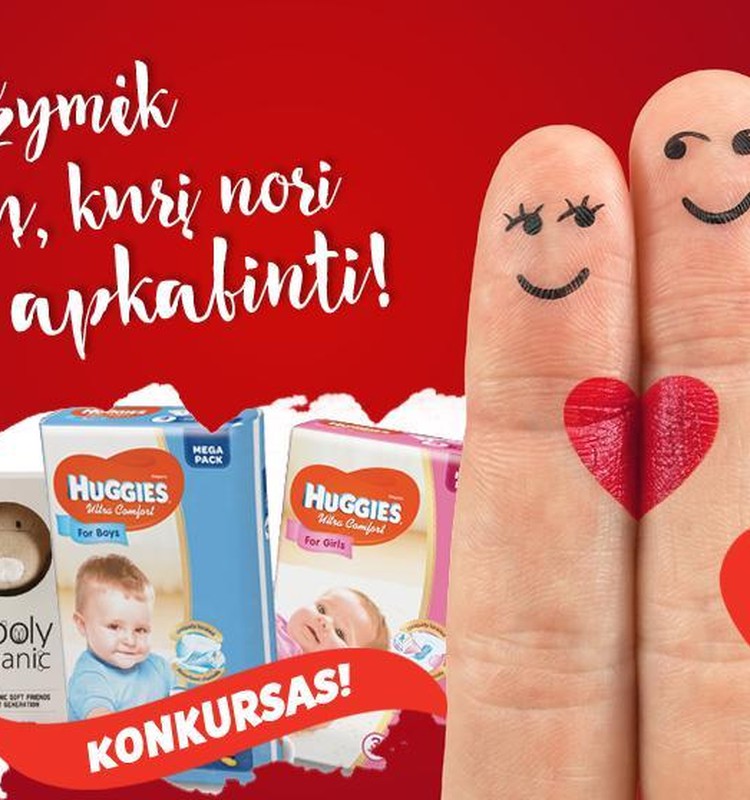 Konkursas Facebooke: Apkabink ir pasidalink savo šiluma