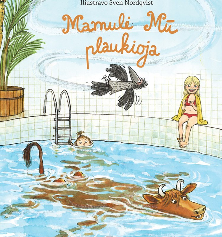 Knyga "Mamulė Mū plaukioja" keliauja pas laimėtoją