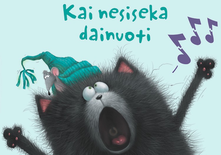 Laimėkite "Katinėlis Juodis. Kai nesiseka dainuoti"